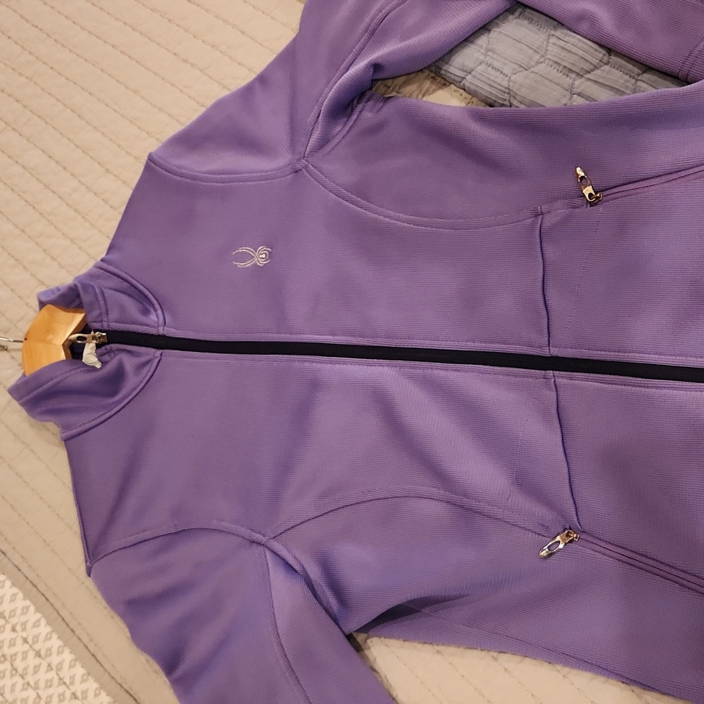 Spyder Girls Large Sweater Zip Jacket
